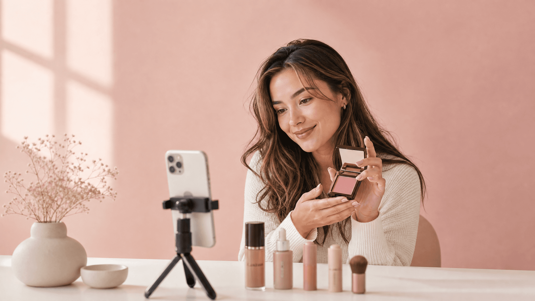 A month of Instagram in one sitting: the batch system for beauty pros who hate posting